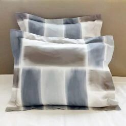 Gouache Duvet & Shams, Blue -Home Furnishings Store 1214279