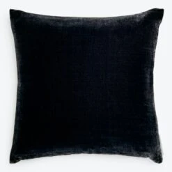 Velvet Pillow Charcoal