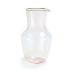 Lobmeyr Pink Alpha Water Pitcher
