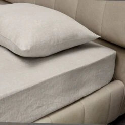 Donatella Sheets & Pillowcases, Natural 9 Donatella Sheets & Pillowcases, Natural -Home Furnishings Store 1388092