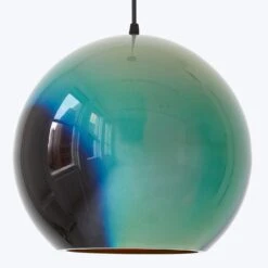 Black Iris Globe Pendant Lamp