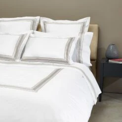 Dimora Duvet & Shams, White/Silver Moon -Home Furnishings Store 1454320