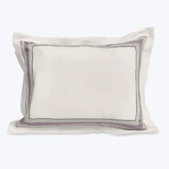 Dimora Duvet & Shams, Ivory/Thistle