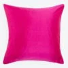 Silk Dupioni Pillow -Home Furnishings Store 1482526 varanasi fuschia silk dupioni pillow a