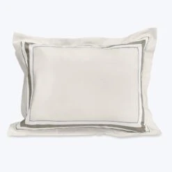 Dimora Duvet & Shams, Pearl/Lead Grey