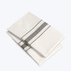 Dimora Sheets & Pillowcases, Pearl/Lead Grey -Home Furnishings Store 1539677 1