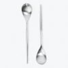 Moon Salad Set Brushed Stainless Steel -Home Furnishings Store 1552665 cutipol moon salad set brushed stainless steel a