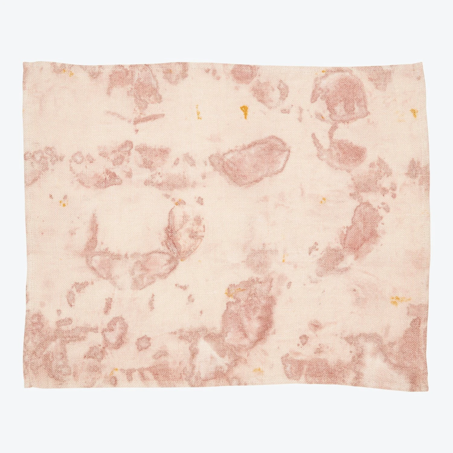 Linen Placemat Warm Coconut Marigold 3 Linen Placemat Warm Coconut Marigold