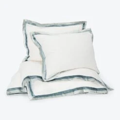 Linen Duvet + Sham Set, Mineral
