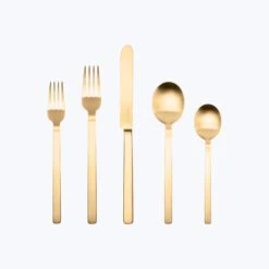 Stile Flatware, Ice Finish