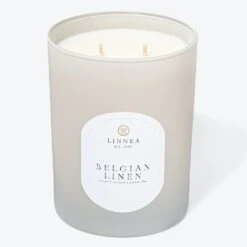 Belgian Linen Candle