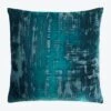 Brushstroke Velvet Pillow, Pacific -Home Furnishings Store 1619830 1619831