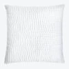 Hand Stitched Euro Sham, White 1 Hand Stitched Euro Sham, White -Home Furnishings Store 1619857 a
