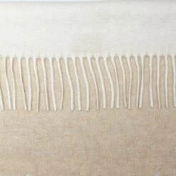 Dolomiti Throw -Home Furnishings Store 2 DolomitiIvory Camel