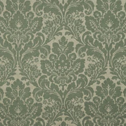 Loden Damask Fabric