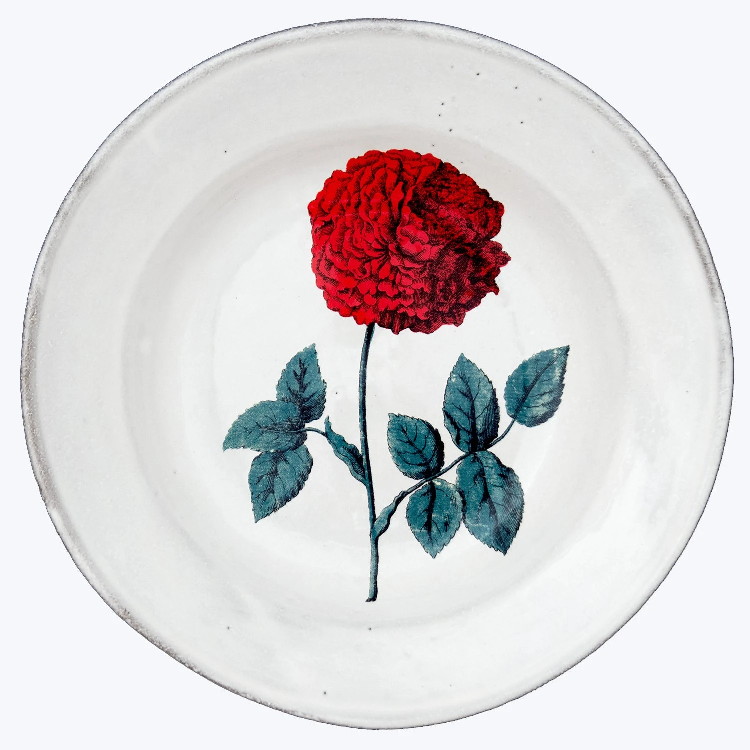 Hundred Leaved Rose Soup Plate 3 Hundred Leaved Rose Soup Plate