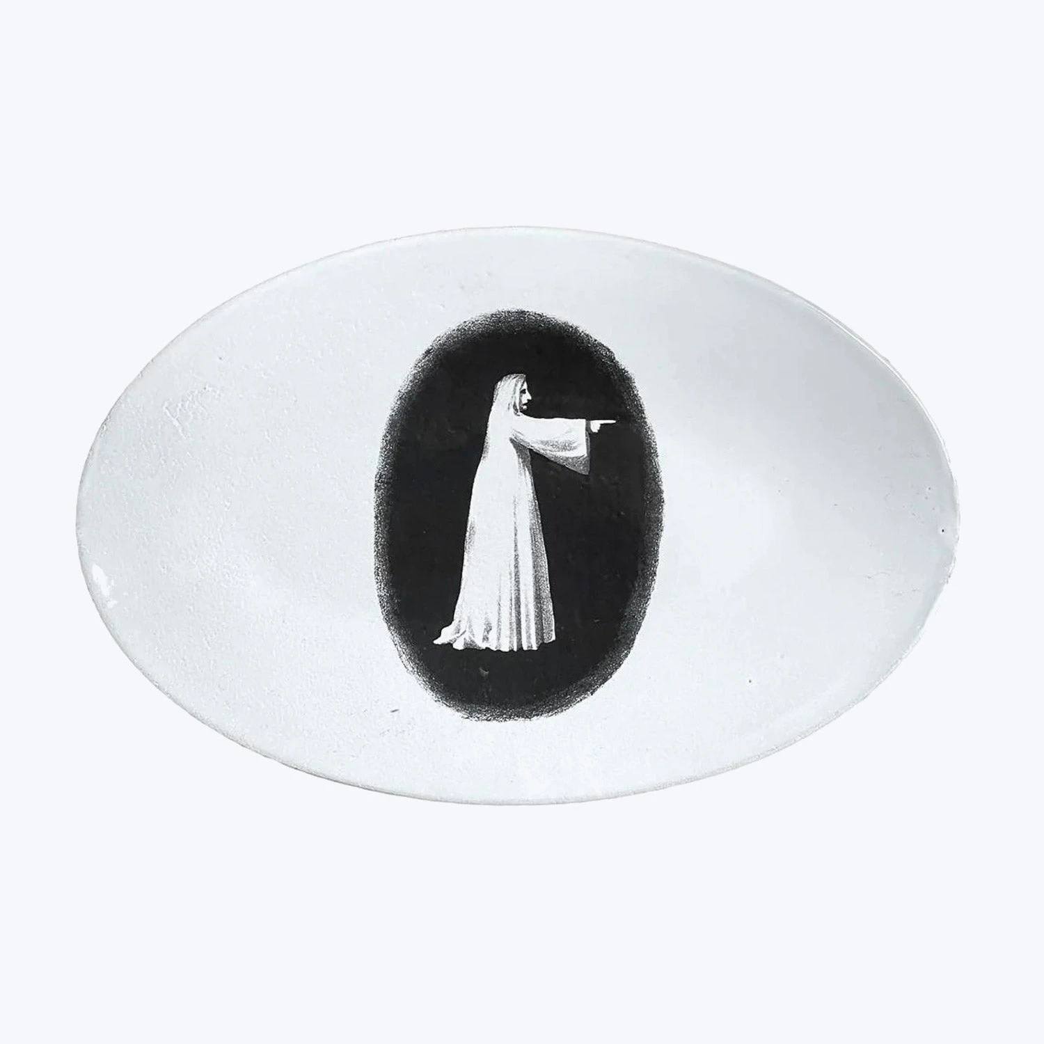Ghost Looking Right Platter 3 Ghost Looking Right Platter