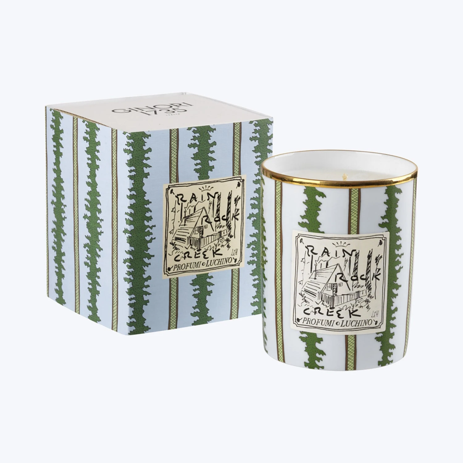 Ginori 1735 Rain Rock Creek Candle 4 Ginori 1735 Rain Rock Creek Candle - Image 2