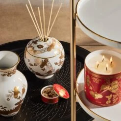 Ginori 1735 Oriente Gold Scented Candle -Home Furnishings Store 20230927 GINORI2805 1 997dc367 caf6 4fa8 90c3 18eb4e6f69c9