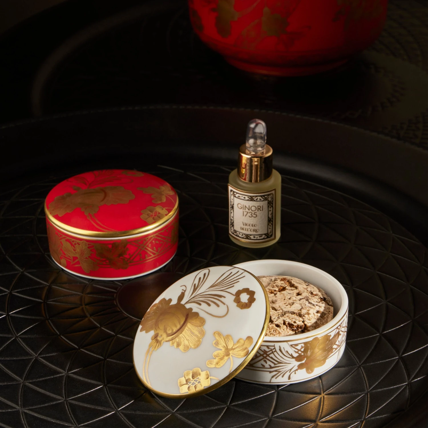 Ginori 1735 Oriente Gold Diffuser Stone Refill 4 Ginori 1735 Oriente Gold Diffuser Stone Refill - Image 2