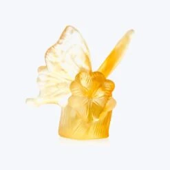 Amber Yellow Butterfly