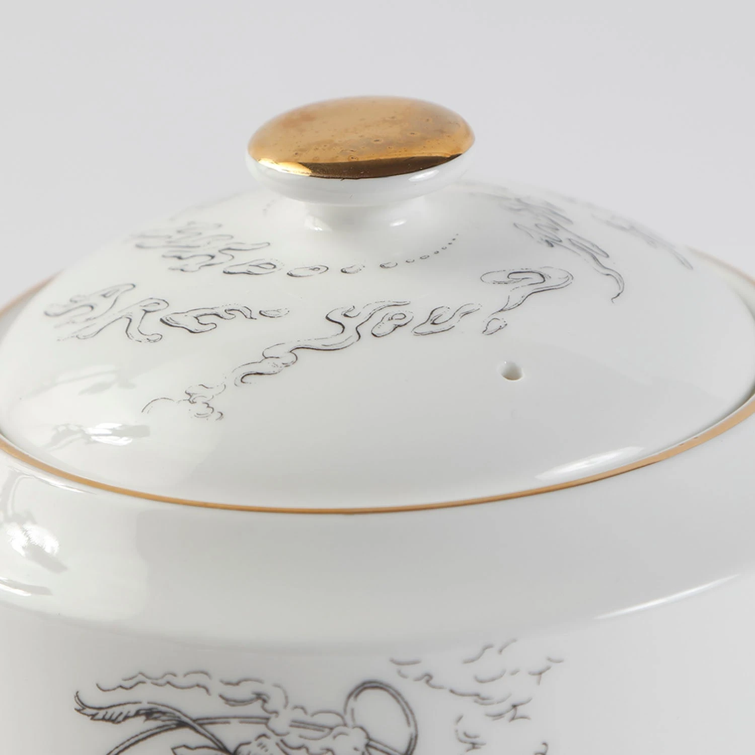 Wonderland Round Teapot 6 Wonderland Round Teapot - Image 4