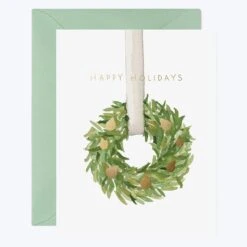 Holiday Wreath Card