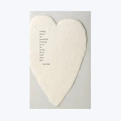 Kahlo Poetry Heart Card