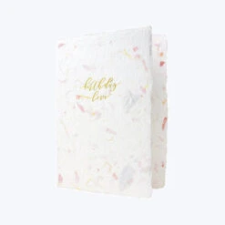 Pressed Floral Birthday Card