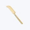 Matte Gold Cheese Knife 2 Matte Gold Cheese Knife -Home Furnishings Store 3018333