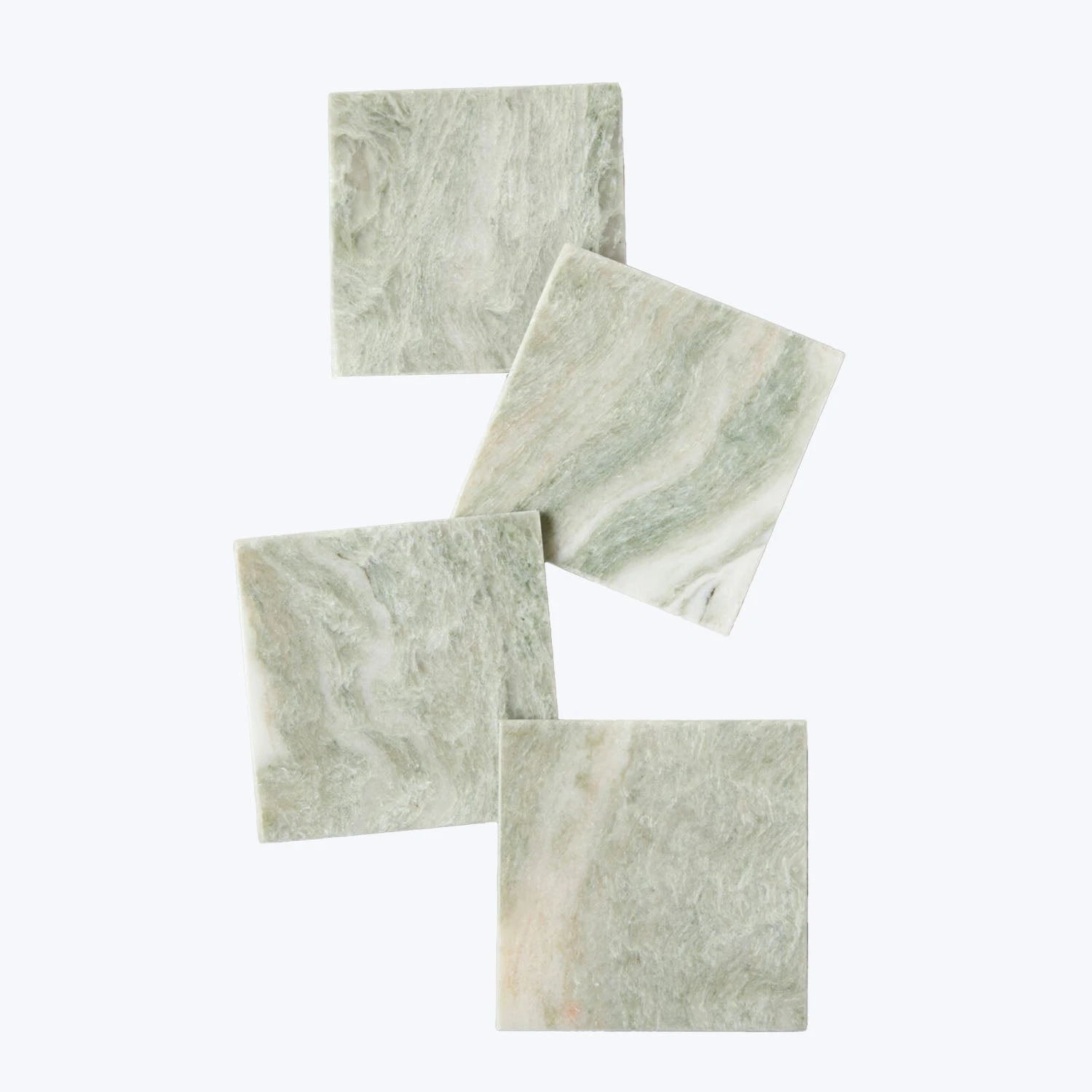 Lady Onyx Square Coasters, Set Of 4 3 Lady Onyx Square Coasters, Set Of 4