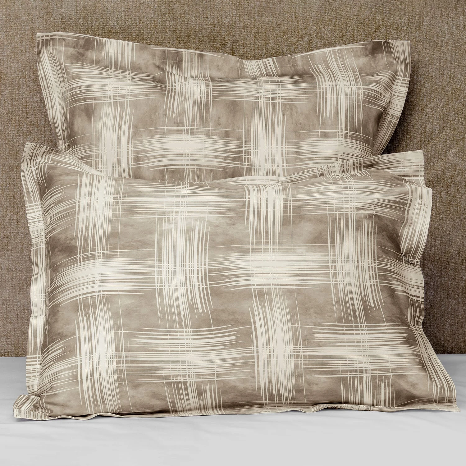 Graffiti Duvet & Shams, Beige 5 Graffiti Duvet & Shams, Beige - Image 3