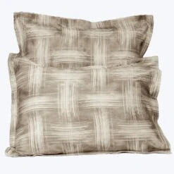 Graffiti Duvet & Shams, Beige
