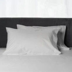 Lineare Percale Sheets & Pillowcases, Pearl 7 Lineare Percale Sheets & Pillowcases, Pearl -Home Furnishings Store 3023880