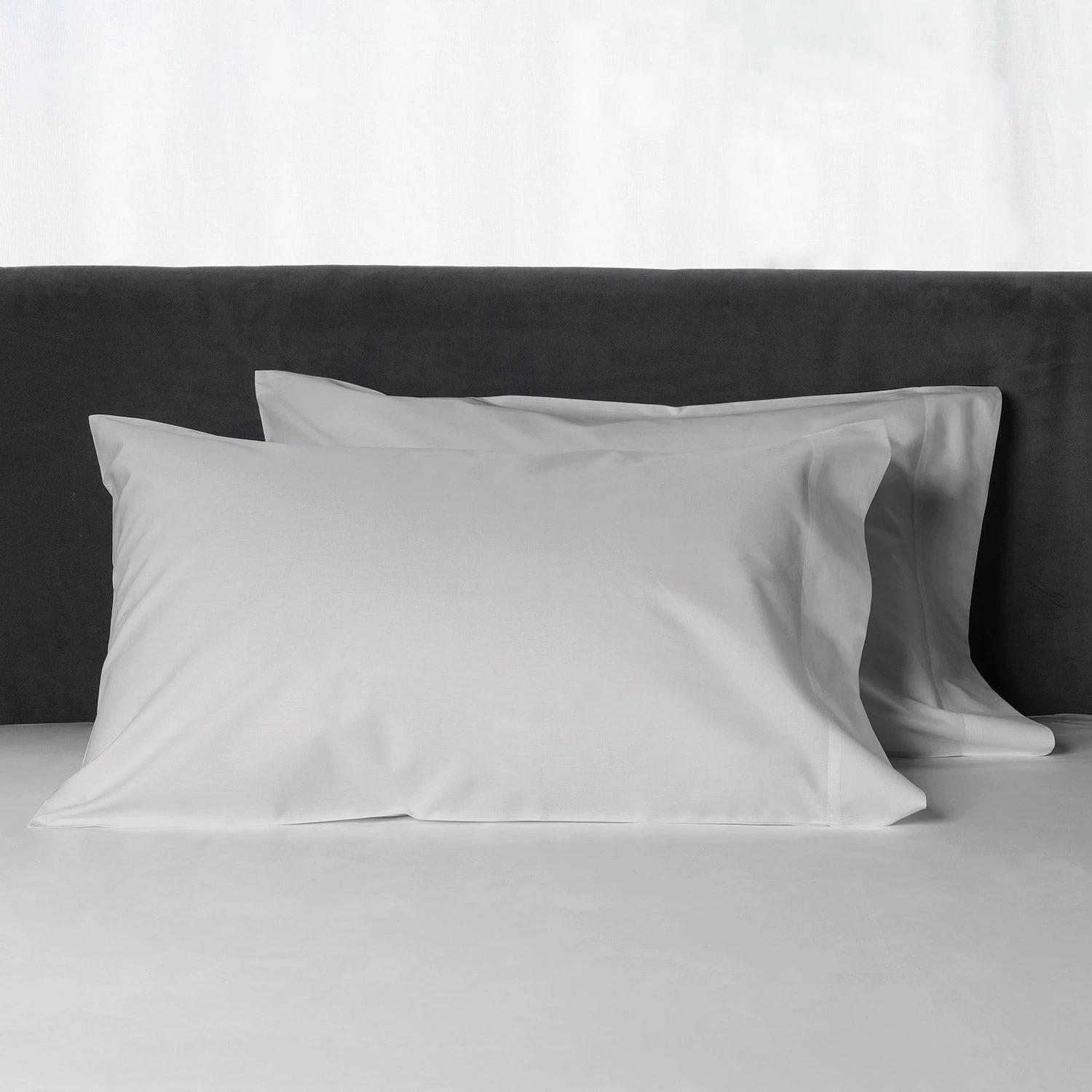 Lineare Percale Sheets & Pillowcases, Pearl 5 Lineare Percale Sheets & Pillowcases, Pearl - Image 3