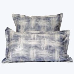 Graffiti Duvet & Shams, Blue