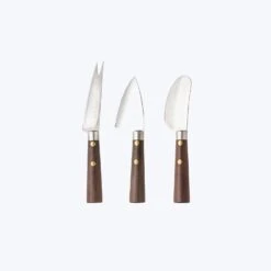 Cheese Knives, Set Of 3