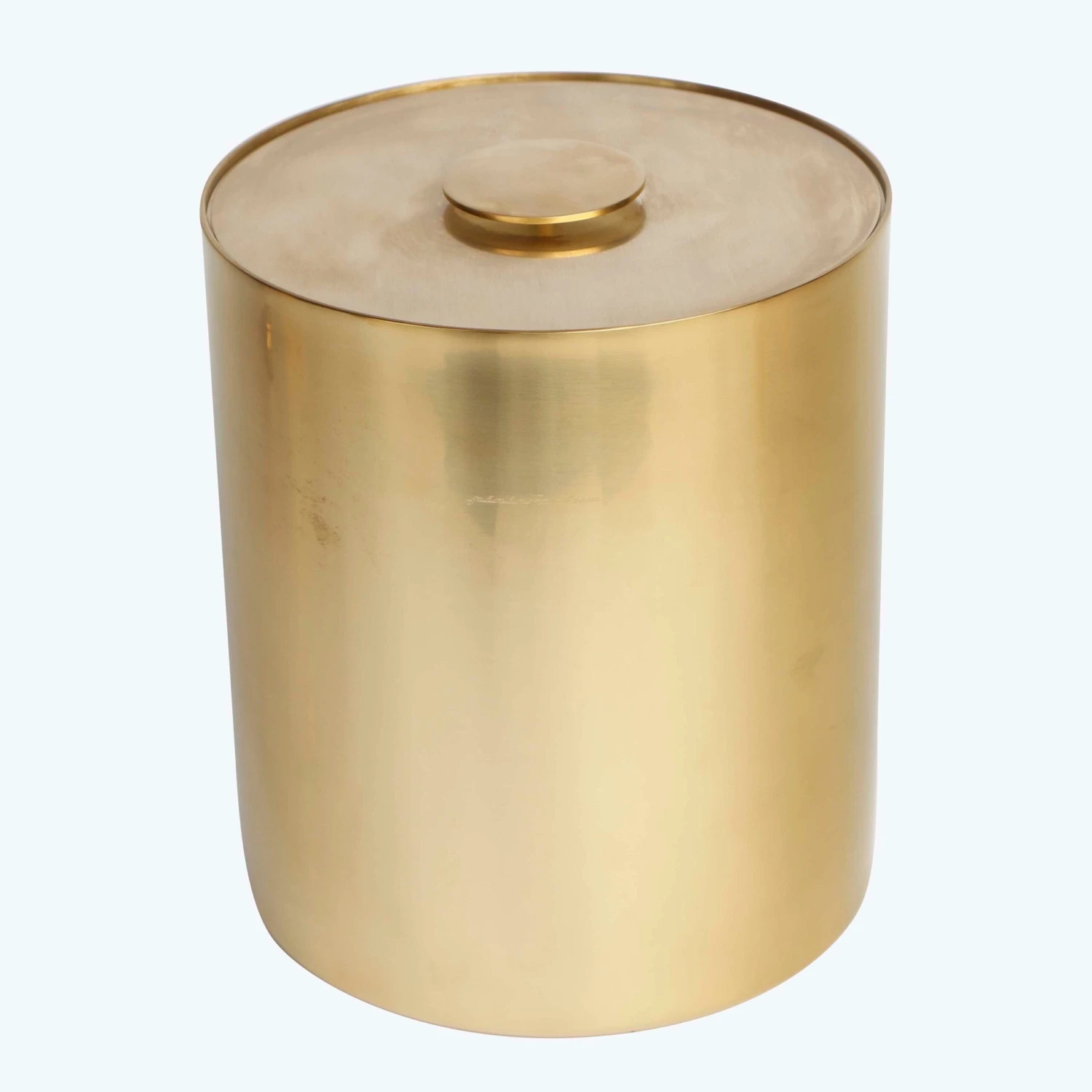 Stile Insulated Ice Bucket, Brushed Gold 3 Stile Insulated Ice Bucket, Brushed Gold