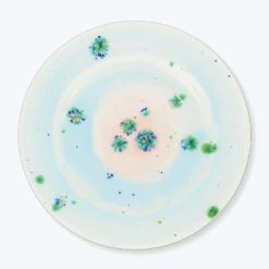 Winter Dinner Rim Plate Blue