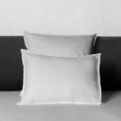 Lineare Percale Duvet & Shams, Pearl -Home Furnishings Store 3028670