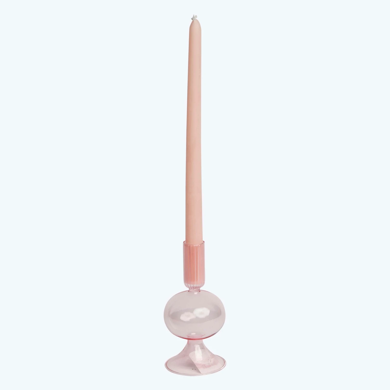 Bulb Glass Candlestick 4 Bulb Glass Candlestick - Image 2