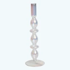 Ornamental Glass Candlestick -Home Furnishings Store 3031714 1