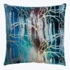 Willow Metallic Velvet Pillow, Peacock -Home Furnishings Store 3032410 89008685 8b6e 4538 8dee b90157ac2b77