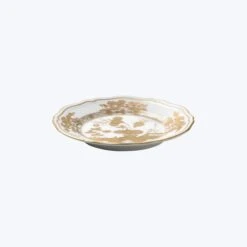 Ginori 1735 Oriente Gold Bread Plate -Home Furnishings Store 3032941 2