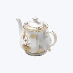 Ginori 1735 Oriente Gold Teapot -Home Furnishings Store 3032952 2