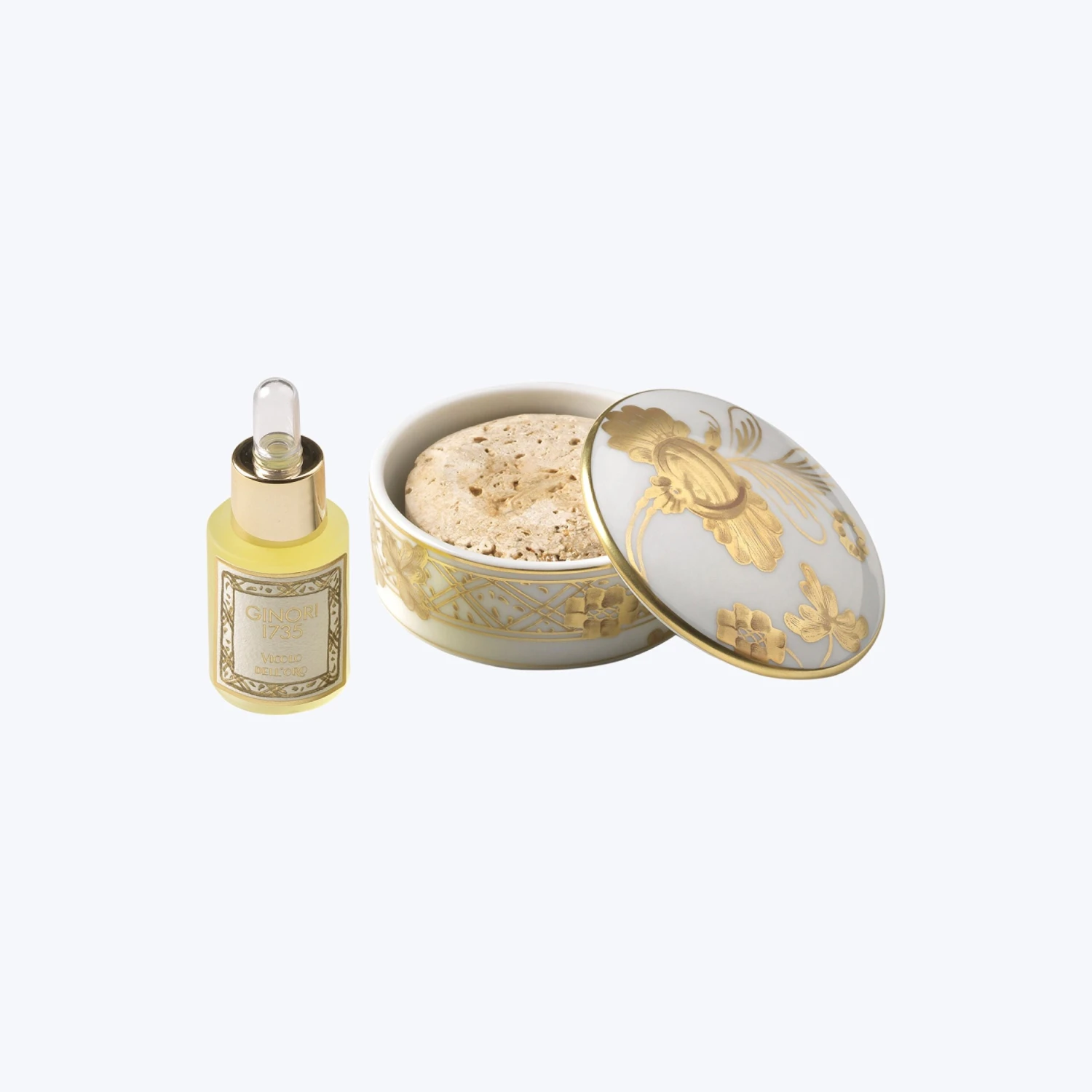 Ginori 1735 Oriente Gold Diffuser Stone Refill 5 Ginori 1735 Oriente Gold Diffuser Stone Refill - Image 3