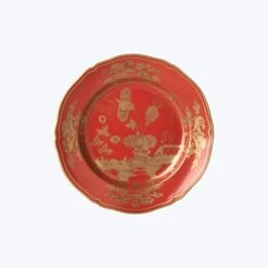 Ginori 1735 Oriente Gold Dessert Plate -Home Furnishings Store 3032966 1