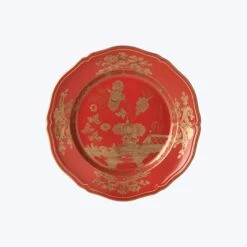 Ginori 1735 Oriente Gold Dinner Plate -Home Furnishings Store 3032967