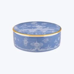 Ginori 1735 Oriente Round Box With Cover -Home Furnishings Store 3033790 a 6eb8612b f70d 4b00 aa44 d9d416317532