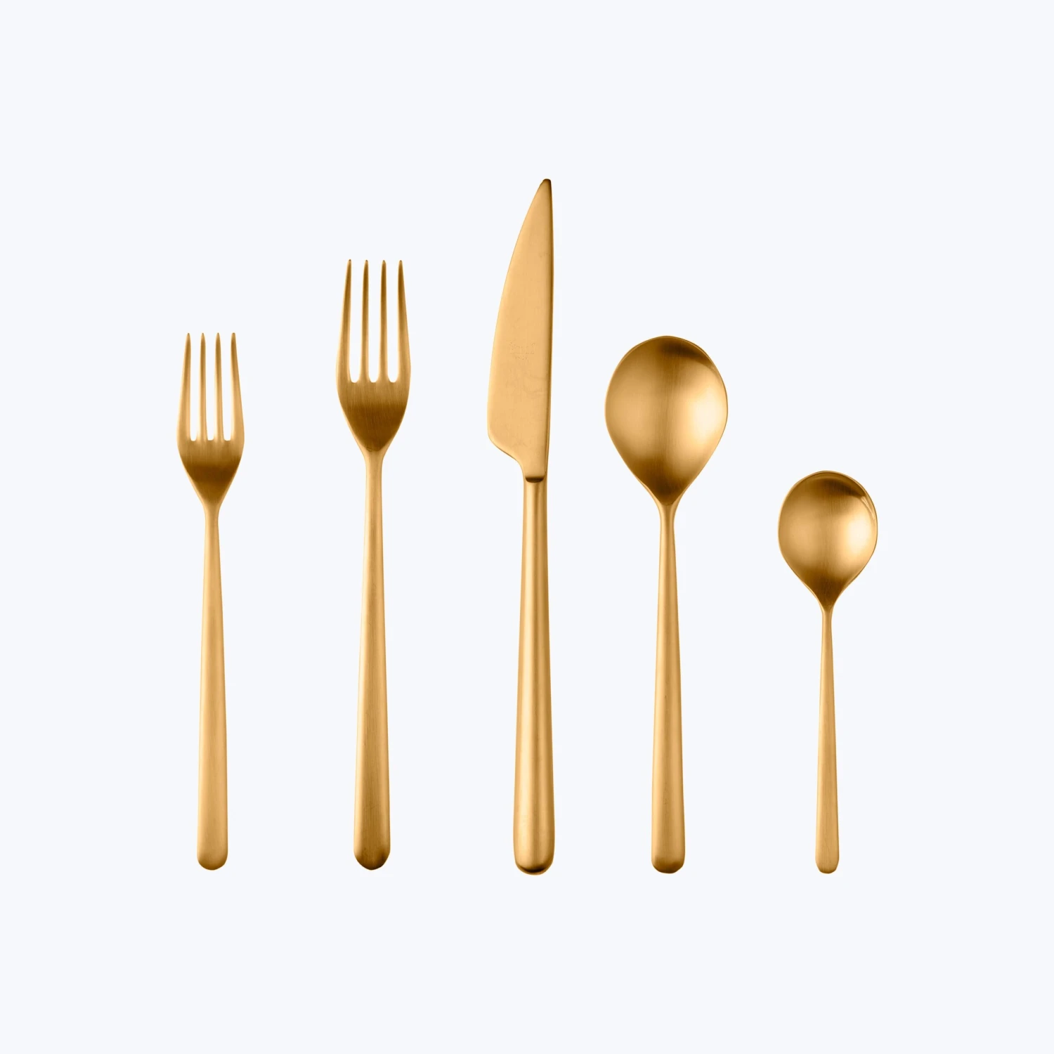 Linea Flatware, Ice Finish 4 Linea Flatware, Ice Finish - Image 2